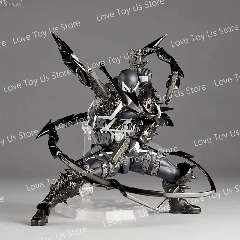In Stock Ct Toys Agent Anti Venom Amazing Yamaguchi Agent Venom Figure Spiderman Anime Action Figure Model Customized Gifts Toys photo 2