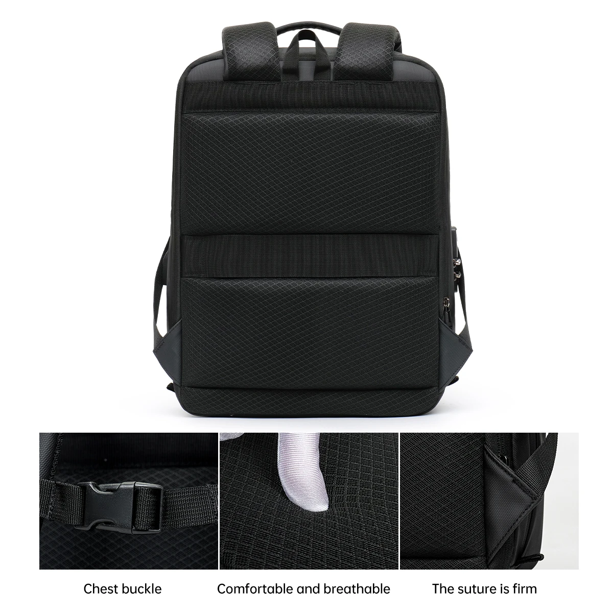 Backpack Men's Expandable Computerbag Large Capacity Business Travel Business Trip Luggage Bag E-Sports Game Hard Shell Backpack photo 2