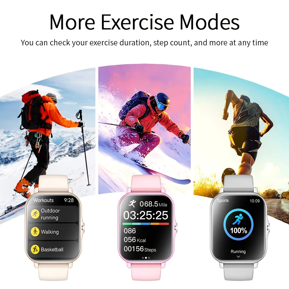 [Smart Watch, Wireless] Wireless Men'S And Women'S Smart Watch, 1.83-Inch Full Screen Touch, Dialing/Answering Calls, Pedometer photo 3