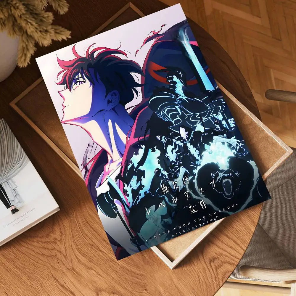 Anime S-Solo Leveling Classic Movie Posters HD Quality Poster Wall Art Painting Study Nordic Home Decor photo 3