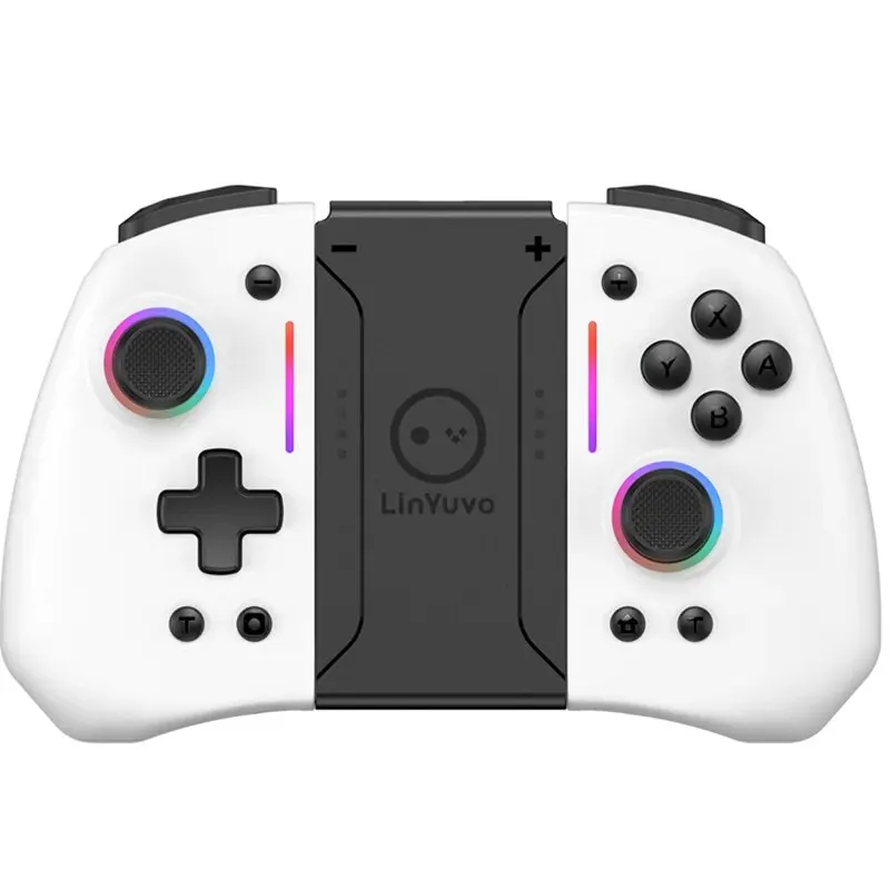 LinYuvo KS42 Meteor Light Wireless Joy-pad with 8 Color RGB Lights for Switch/Lite/OLED, with Programmable,,Turbo & Vibration photo 6