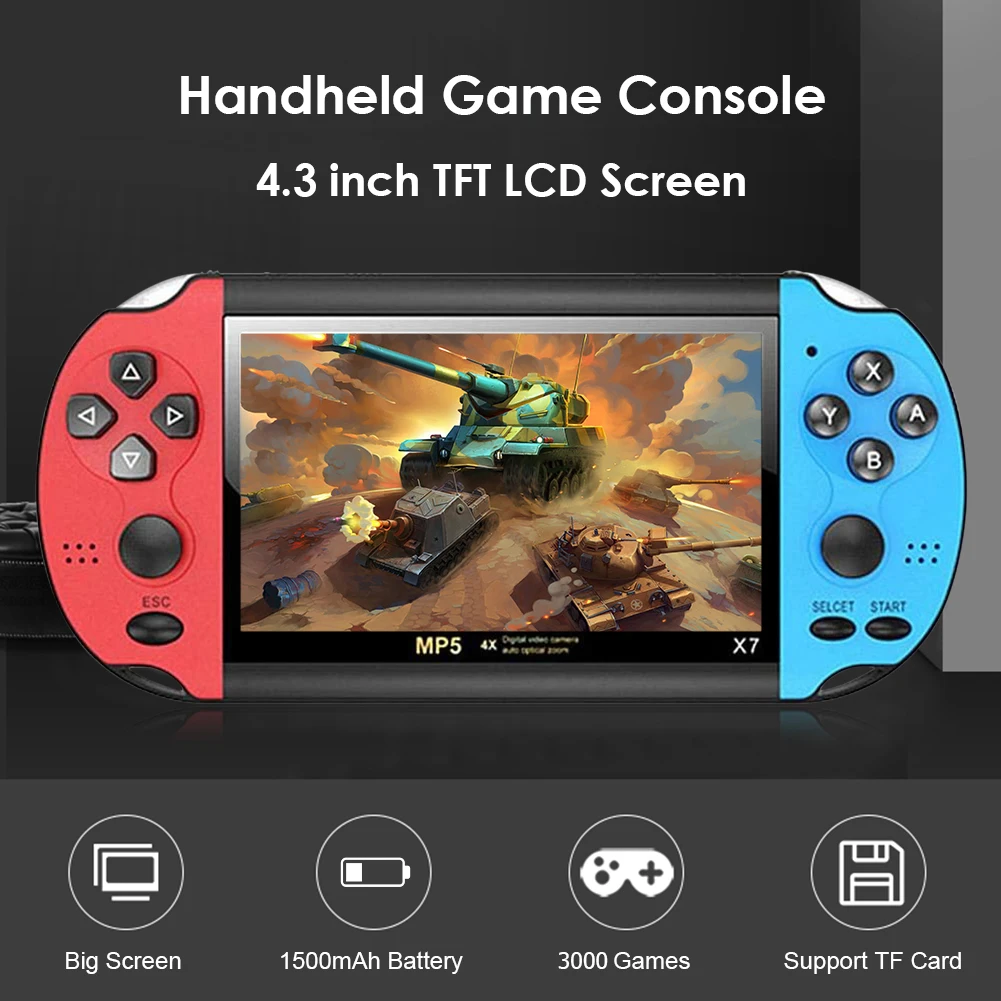 Gaming Portable Handheld Retro Video Game Console Player Portatil Mini Arcade Videogames for Hand Held Family Pocket Retrogaming photo 5