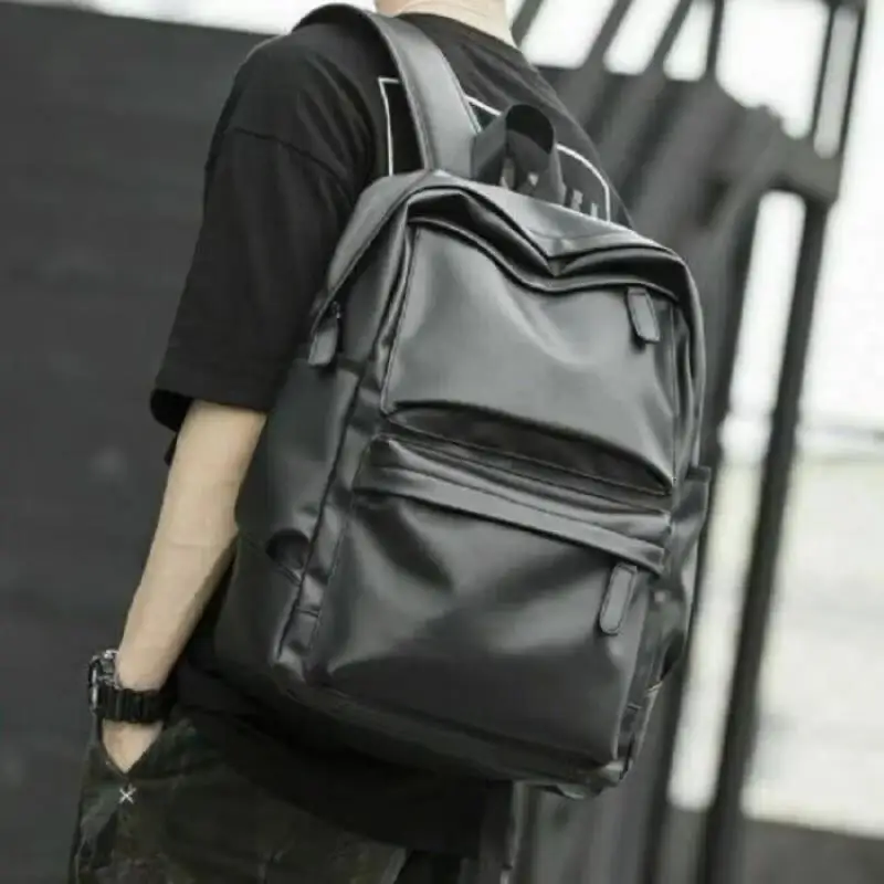Leisure Versatile Backpack Simple For Work School Commuting Backpack Laptop Bag Travel High-quality Men's Ultra Light Backpack photo 1