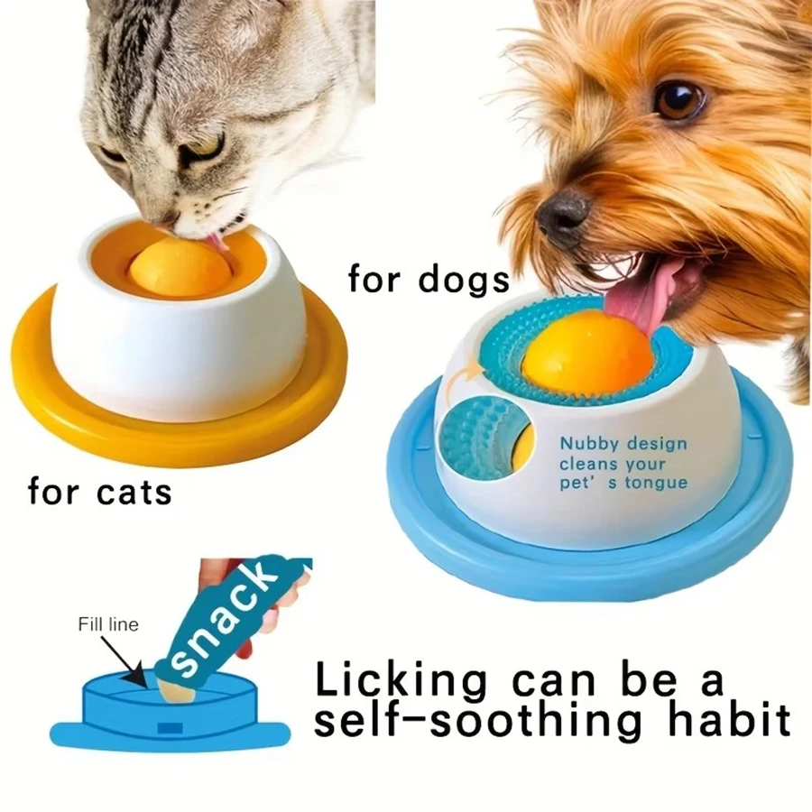 Pet Lick Toy Slow Feeding Dispenser Interactive Enrichment Training Crate Accessory for Dog Cat Puppy photo 1