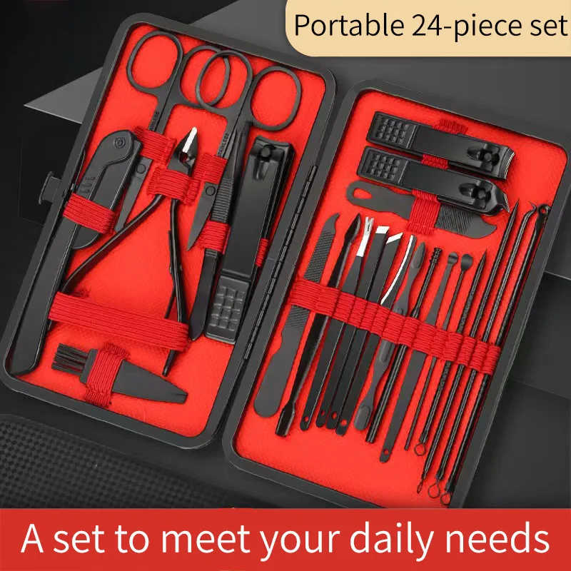Nail Clipper Set Set Convenient Beauty Tools Nail Clipper Manicure Nail Trimmer Pedicure Knife Ear Peeling Knife Nail Manicure T photo 4