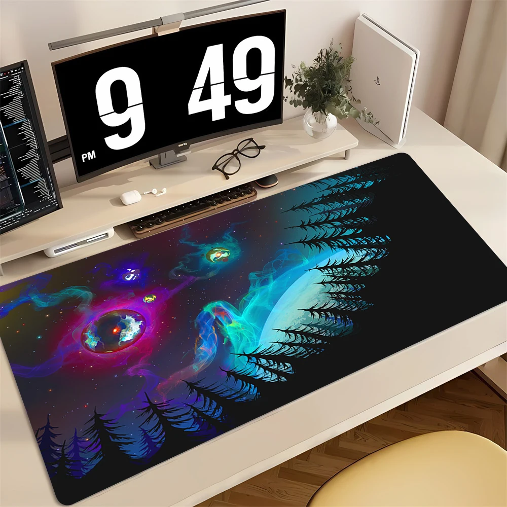 Anime Keyboard Pad Outer Wilds Mouse Pad PC Laptop Anti-slip Rubber Desk Mat Computer Gaming Accessories Mousepad XXL Carpet photo 1