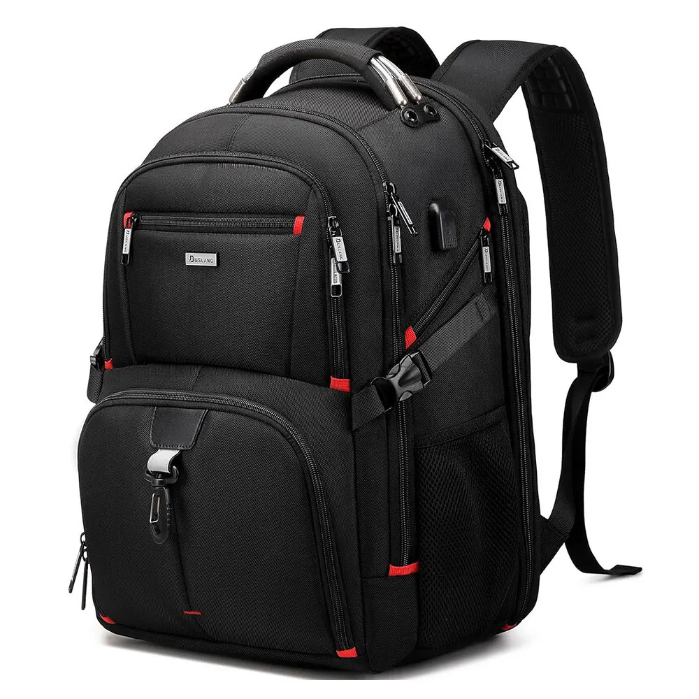 50L Man Travel Backpack Large Capacity Men and Women Business Trip Backpacks 15.6/17 Inch Laptop Bag Student School Backpack photo 1
