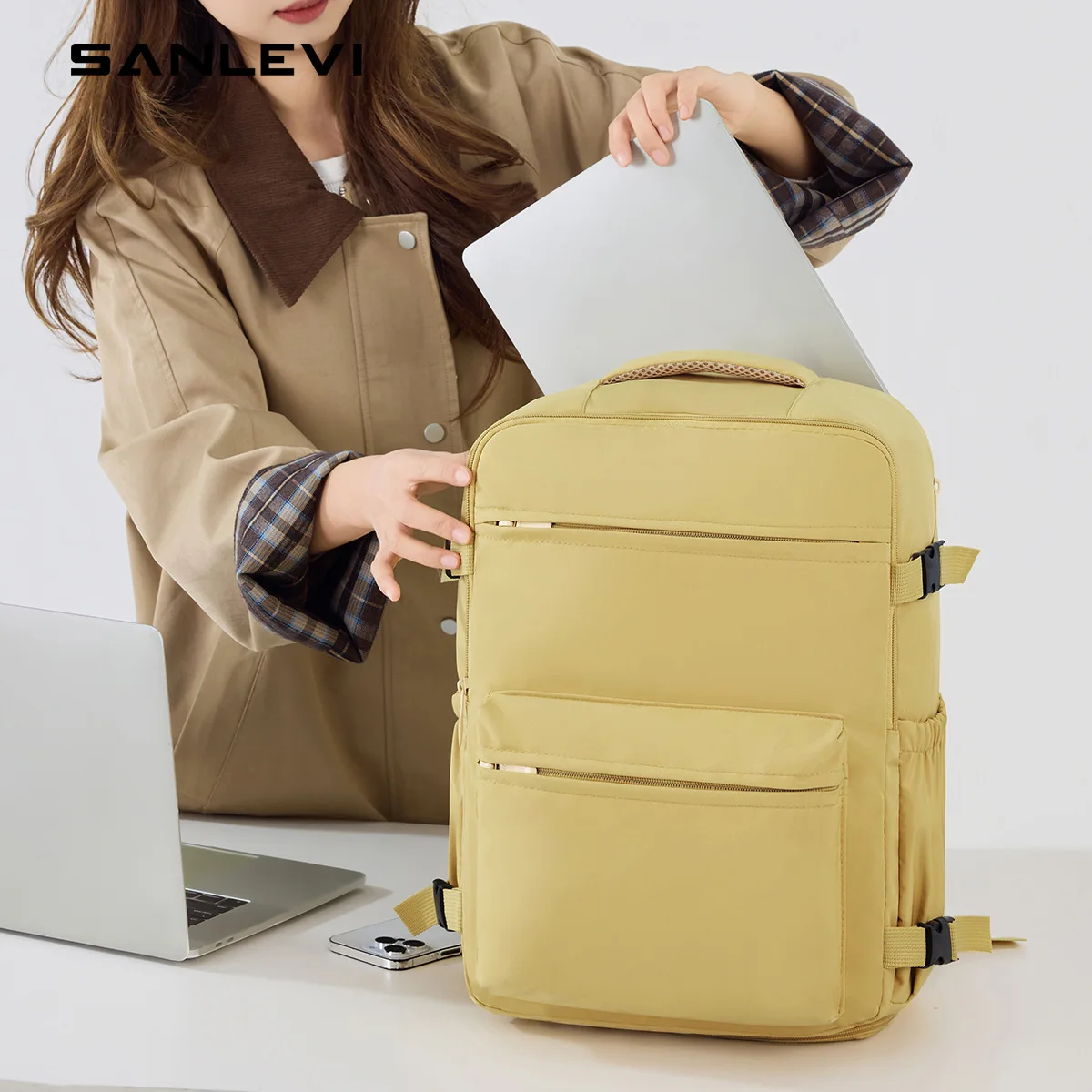 Tavel Backpack Airline Approved Easyjet Wizz Air Large Capacity, Lightweight, Short Distance Business Travel Computer Backpack photo 5
