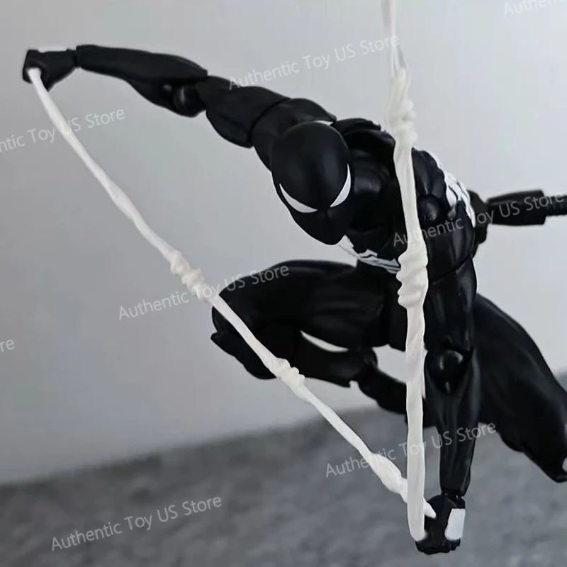 In Stock Mess Toys Spider Man Symbiote Spiderman Messtoys Black Suit Neighbor Scarlet Spider Anime Action Figure Gifts Toys photo 3