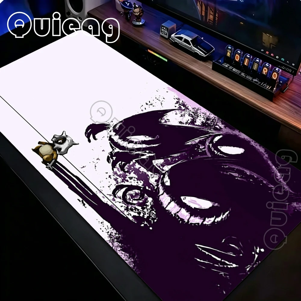 Gengar Computer Laptop Anime Mouse Pad Pokemon Large Mousepad Keyboard Mouse Mat Keyboards Gamers Decoracion Non-slip Desk Mats photo 5