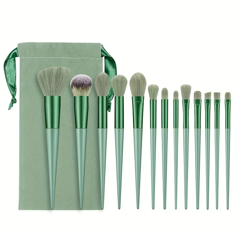 Makeup brush set: Soft and delicate, it includes eyeshadow, foundation,  It is the perfect birthday gift for mothers or women. photo 1