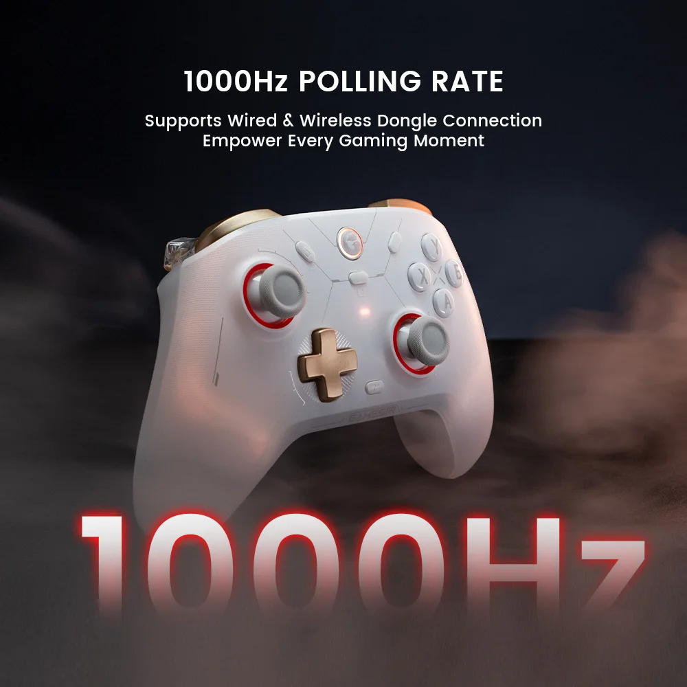 GameSir Cyclone 2 Wireless Pro Controller for Nintendo Switch 2 / PC / iPhone / Android - Hall Effect, Tri-Mode (BT/2.4G/USB) photo 3