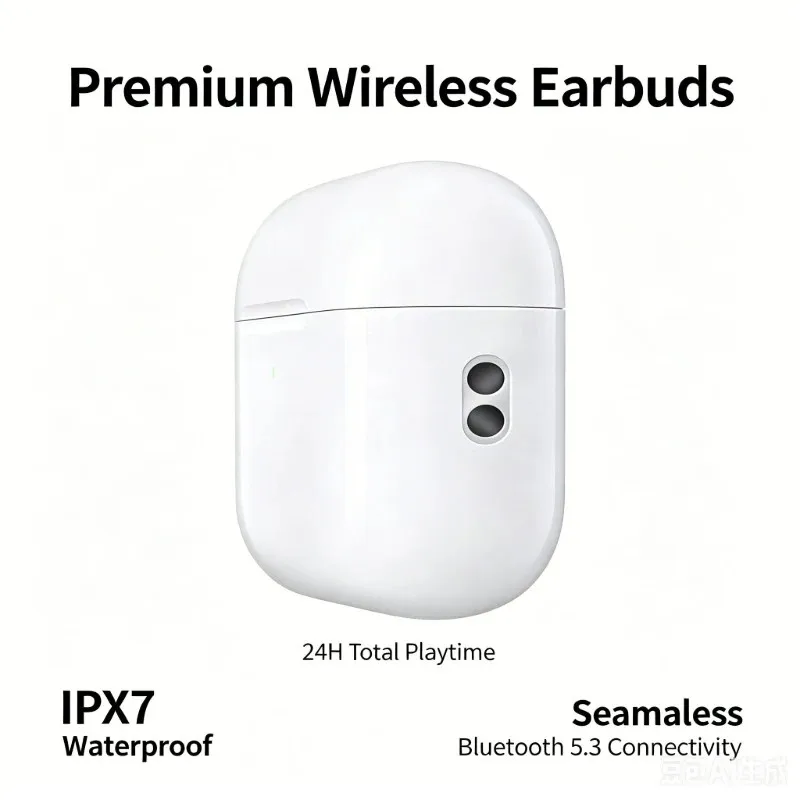 2026 New Air 3【 Pro 3 】 Bluetooth Wireless Earbuds with Heart Rate Monitoring, Active Noise Cancellation Headphones, Waterproof for Daily Use, For IPhone IOS Smartphone, Gaming /Sports /Fitness Earphones. photo 1