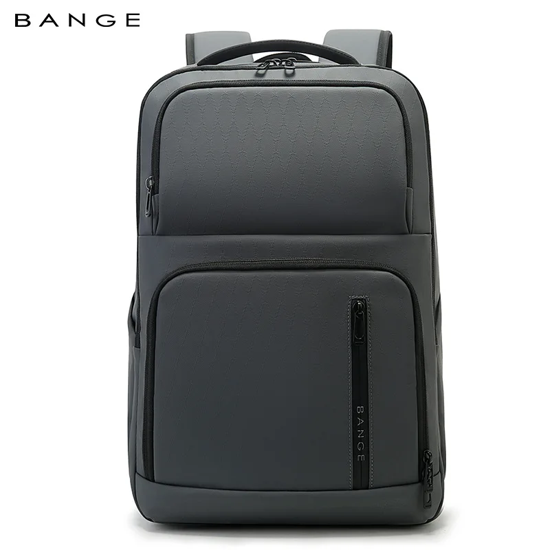 BANGE New Large Capacity Daily 15.6inch Light Waterproof Business Laptop Men Backpack photo 4