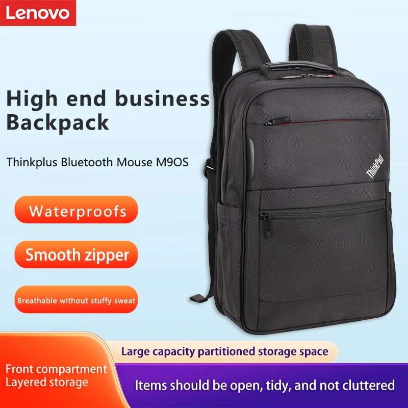 Laptop Bag Lenovo Thinkpadtp600 Backpack Simple Business Style 15.6inch Laptop Backpack Mini Pc 15 Inch Laptop Bag photo 1
