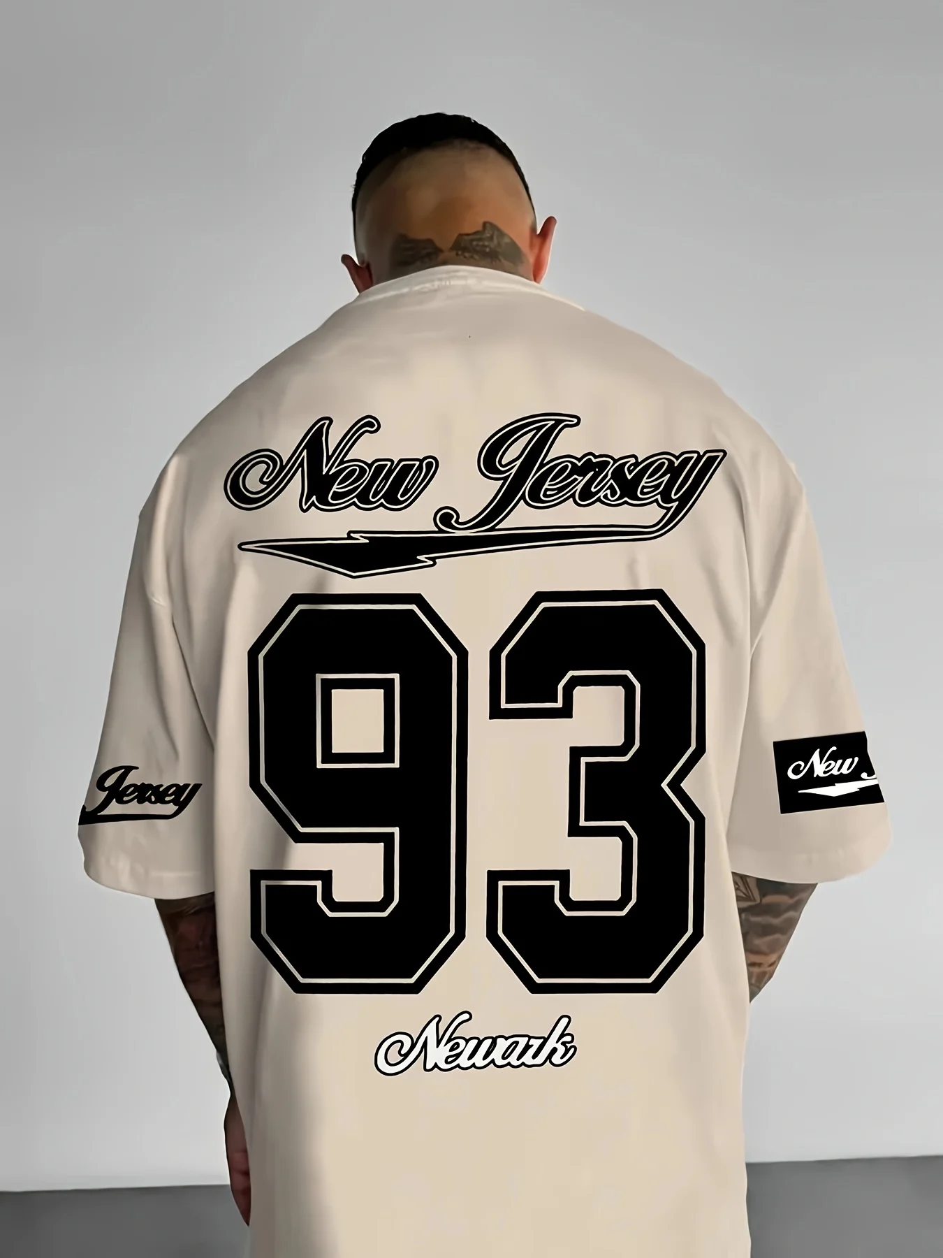 A new summer 2025 streetwear casual fashion simple 3D digital printed soft comfortable breathable and lightweight men's T-shirt photo 2