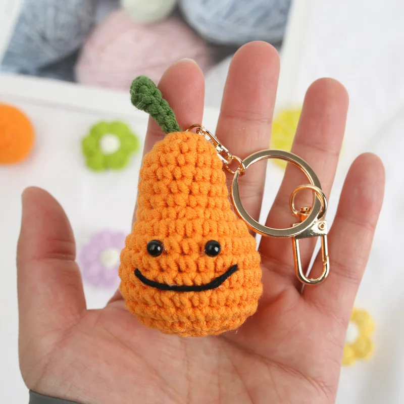 New Positive Energy Potato Hug Pocket Mini Handmade Plush Wool Knitting Doll with Card Funny Christams Gift Home Room Decoration photo 6