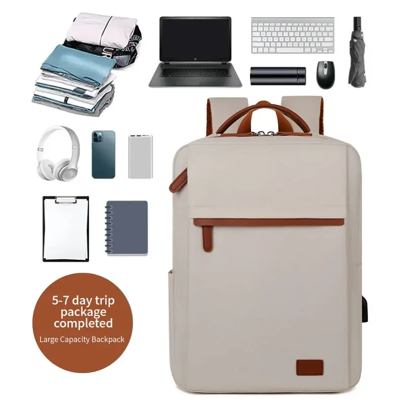 New Computer Bag, Backpack, Men's and Women's Large Capacity Travel, Commuting, Business, College Student Backpack photo 6