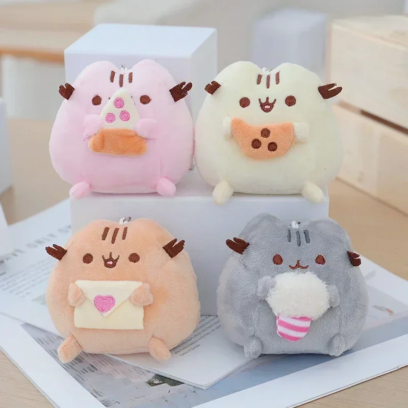 Pusheen Kawaii Plush Toy Donut Unicorn Room Decoration Anime Potato Chip Ice Cream Pizza Cake Cat Stuffed Animal Dolls Gift photo 4