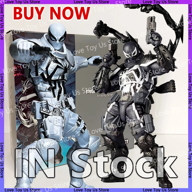 In Stock Ct Toys Agent Anti Venom Amazing Yamaguchi Agent Venom Figure Spiderman Anime Action Figure Model Customized Gifts Toys photo 1