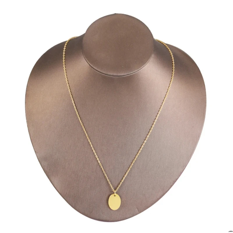 10Pcs/Lot 304 Stainless Steel Cute Pendant Charms Necklace Jewelry For Women Girls photo 1