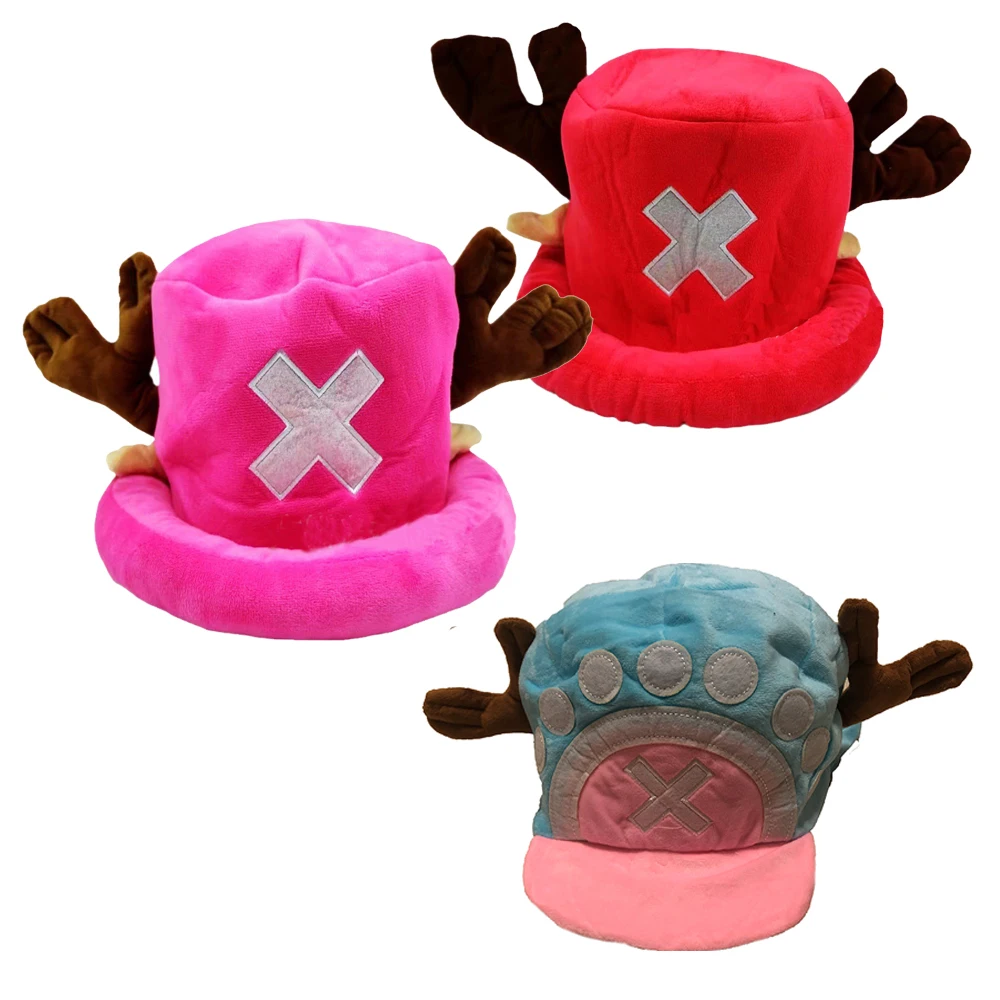 Brdwn Piece Unisex Tony Chopper Cosplay Costume Hat Cartoon Cap photo 1