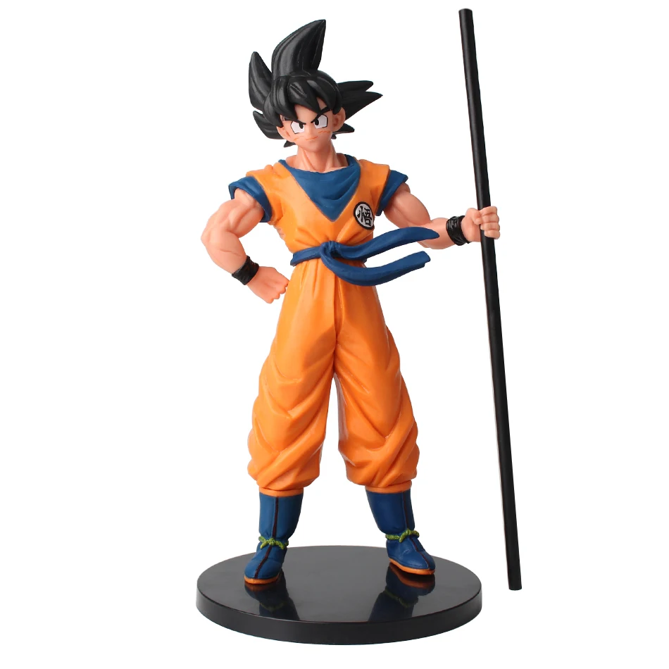 Hot Dragon Ball Son Goku Super Saiyan Anime Figure 22cm Goku DBZ Action Figure Model Gifts Collectible Figurines for Kids photo 6