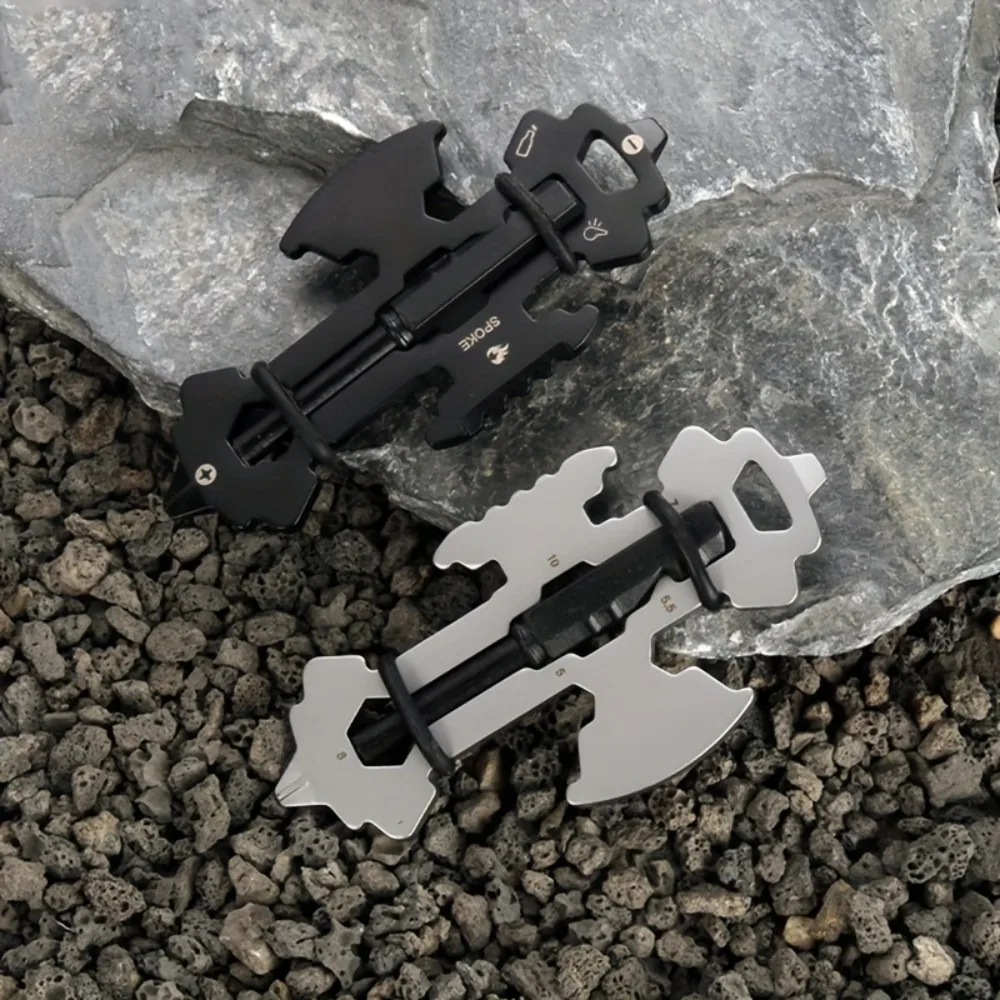 1PC Outdoor Multi-Functional Keychain Pendant,Outdoor Portable Pocket Screwdriver, Whistle, Multi-Purpose Combination Tool photo 1