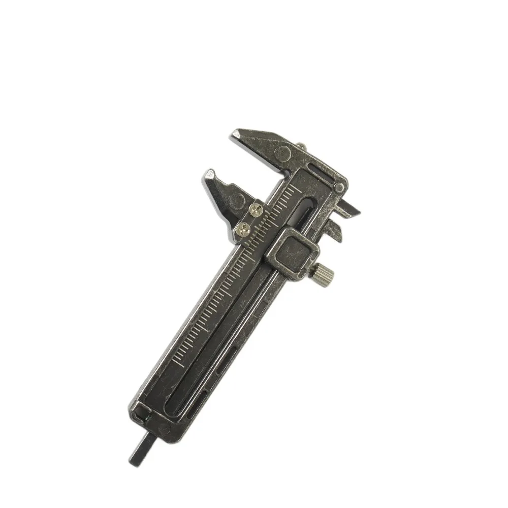 Mini Multitool Keychain Vernier Caliper With Bottle Opener Window Breaker Portable Outdoor EDC Measuring Gadget photo 1