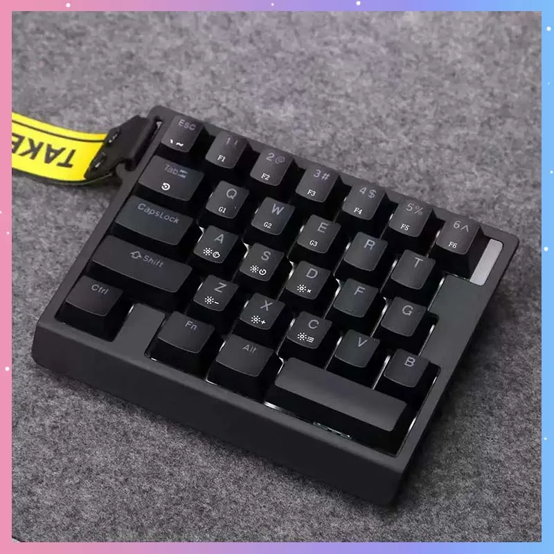 HE30 Mechanical Gaming Keyboard 29keys Magnetic Switch 8000HZ Support Macro Programming RGB Light One-Handed E-Sports Keyboard photo 1