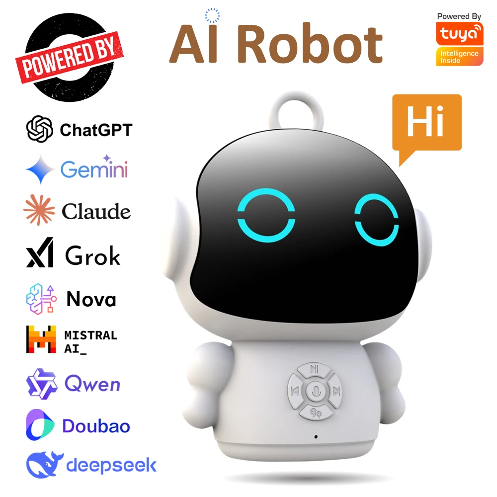 Smart AI Robot WiFi Early Education Toys for Children Speech Recognition & Voice Interactive Educational Learning Machine photo 1
