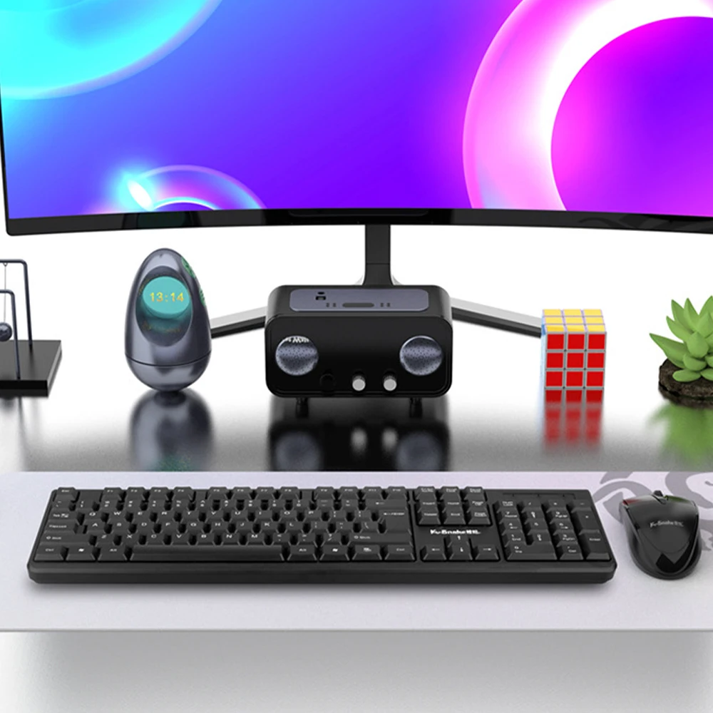 1Pcs Wired USB Keyboard And Mouse Set Suitable For Computer Laptop Business Office Game Keyboard And Mouse Set photo 6