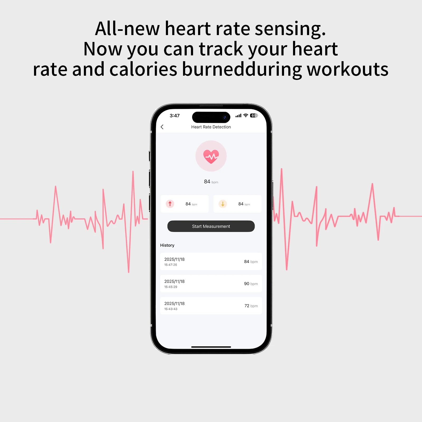 2026 New Air 3【 Pro 3 】 Bluetooth Wireless Earbuds with Heart Rate Monitoring, Active Noise Cancellation Headphones, Waterproof for Daily Use, For IPhone IOS Smartphone, Gaming /Sports /Fitness Earphones. photo 2