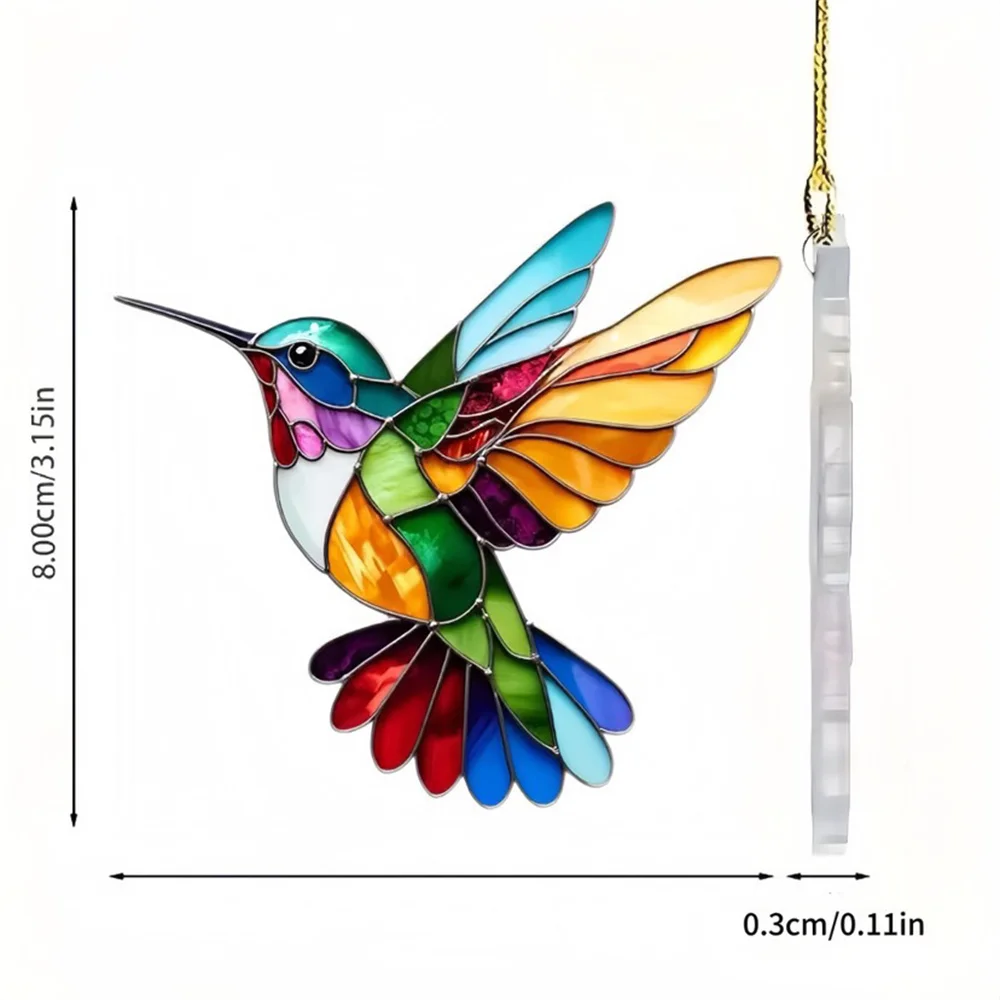 Ornament Acrylic Pendant Decor 2d Suncatcher For Home Decoration Outdoor photo 3