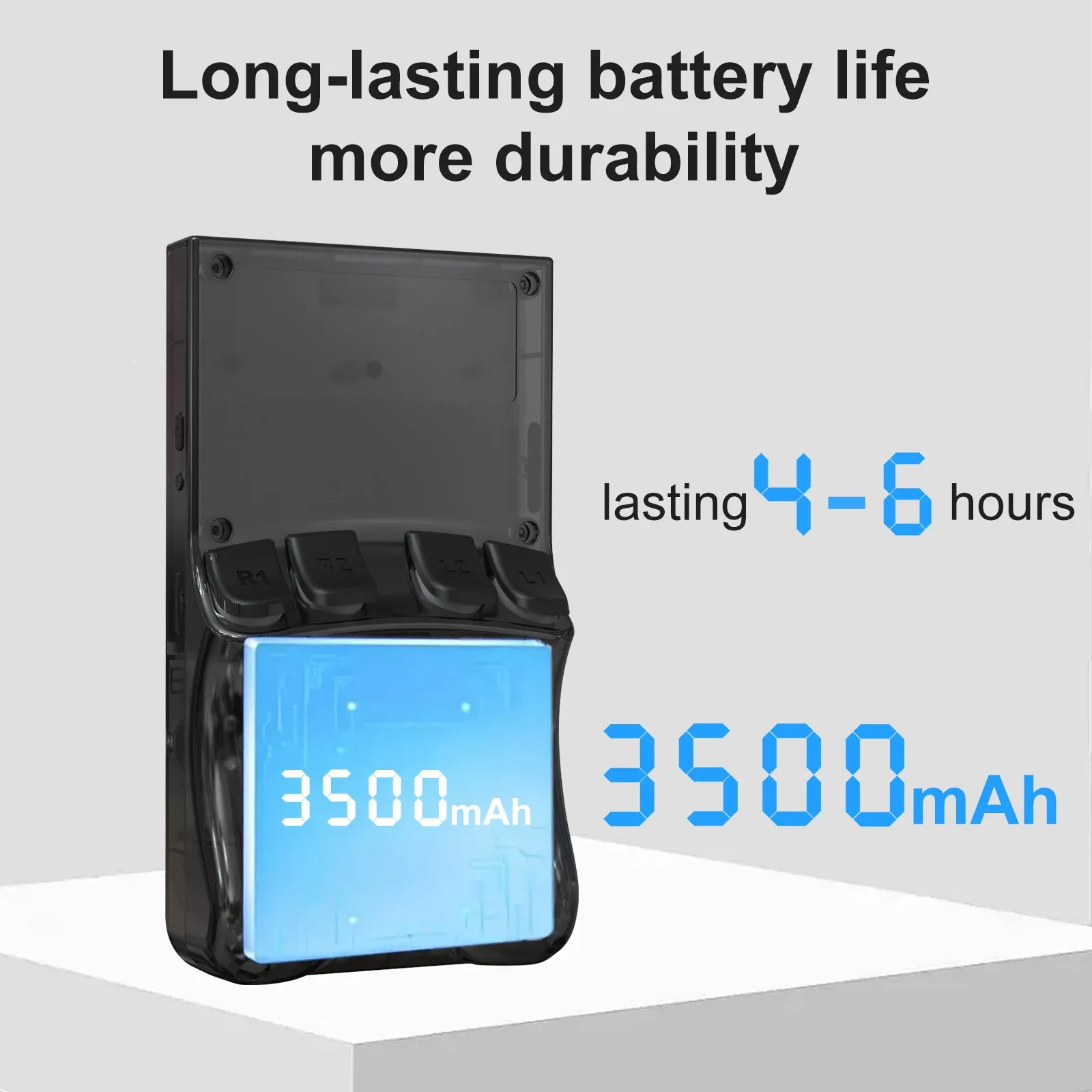 GAMINJA ANS13 Retro Handheld Video Game Console 15000+ Games Built-in Linux 4.0 Inch IPS Screen Portable Pocket Gaming Console photo 5