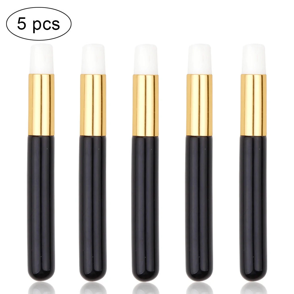 5Pcs Eyelash Cleaning Eyebrow Brush Nose Pore Blackhead Deep Lash Shampoo Clean Brush Professional Eyelash Extensions Tool photo 1