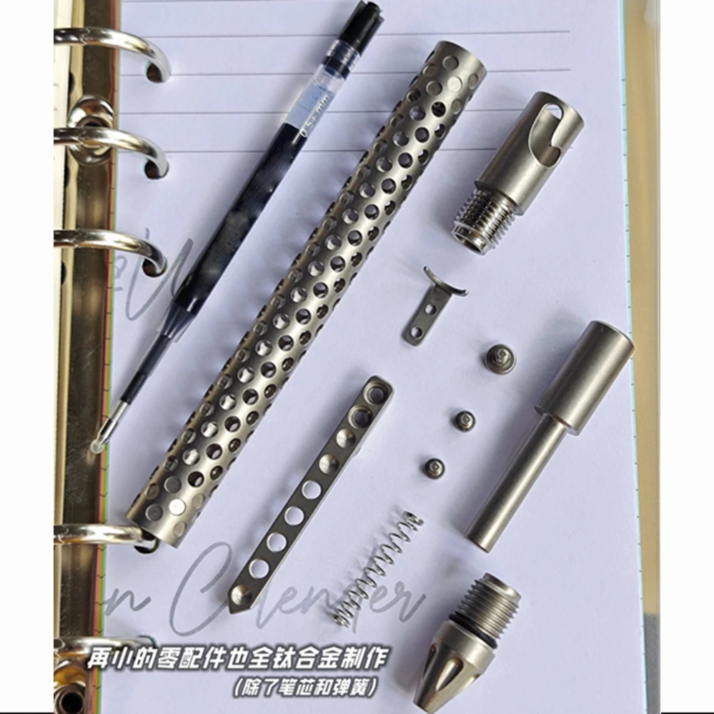 EDC Titanium Alloy Pen With Collection Writing Multi-functional Portable Outdoor EDC Tools photo 6