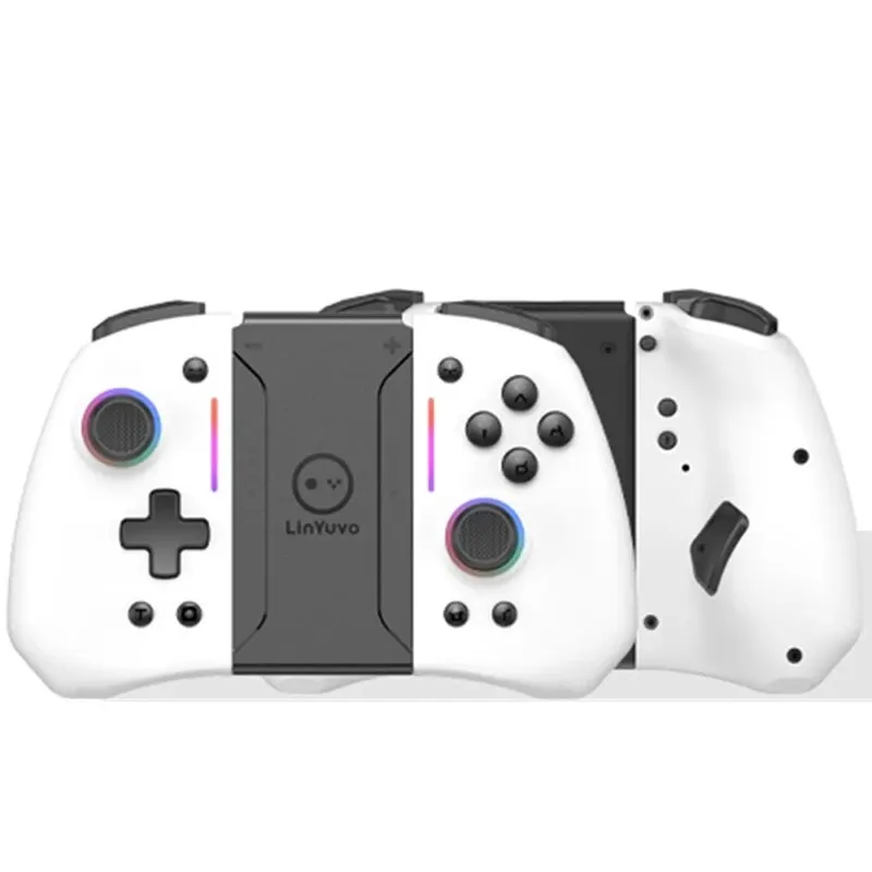 LinYuvo KS42 Meteor Light Wireless Joy-pad with 8 Color RGB Lights for Switch/Lite/OLED, with Programmable,,Turbo & Vibration photo 5