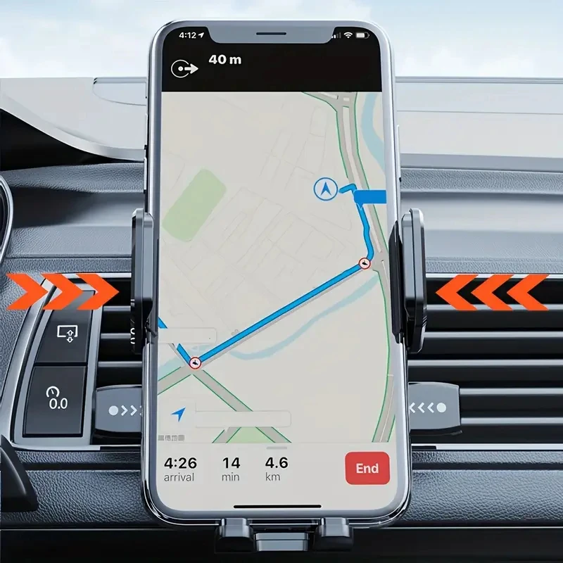 New Car Phone Holder Universal Car Foldable Rotatable GPS Phone Stand Air Vent Mounts Auto Interior Accessories Car Bracket photo 3