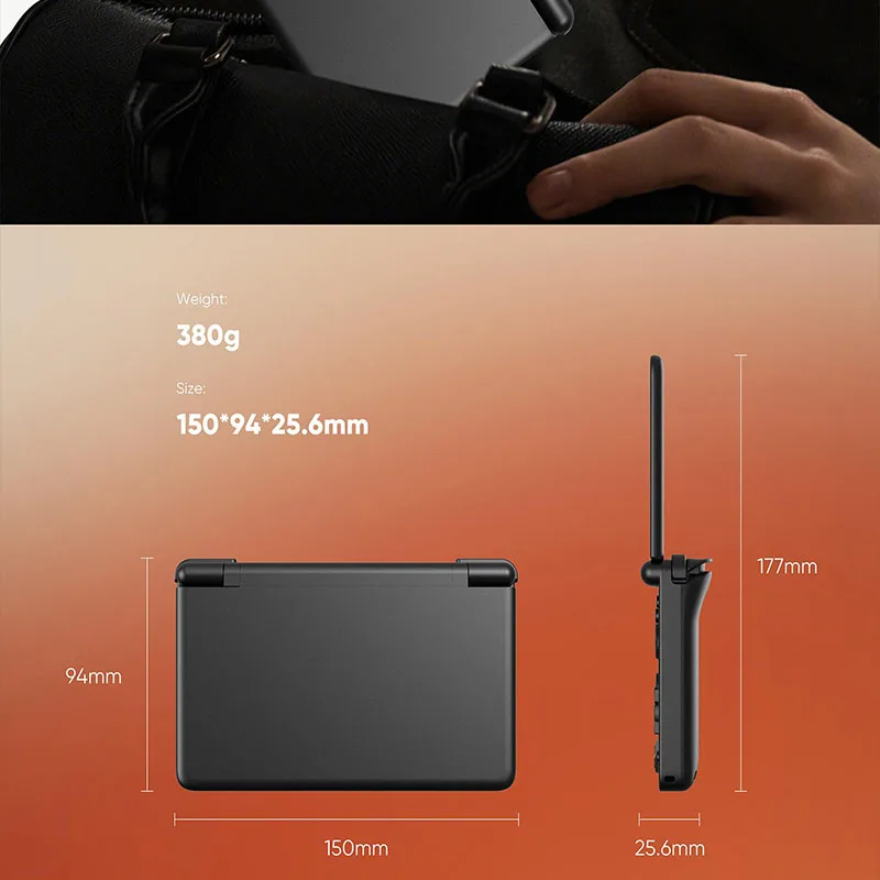 AYN THOR Flip Up Handheld Game Console 6''IPS 4K Ultra HD Screen Game Console Support Wi-Fi7+BT5.3 The Best Gift for A Friend Pocket Player Console photo 2