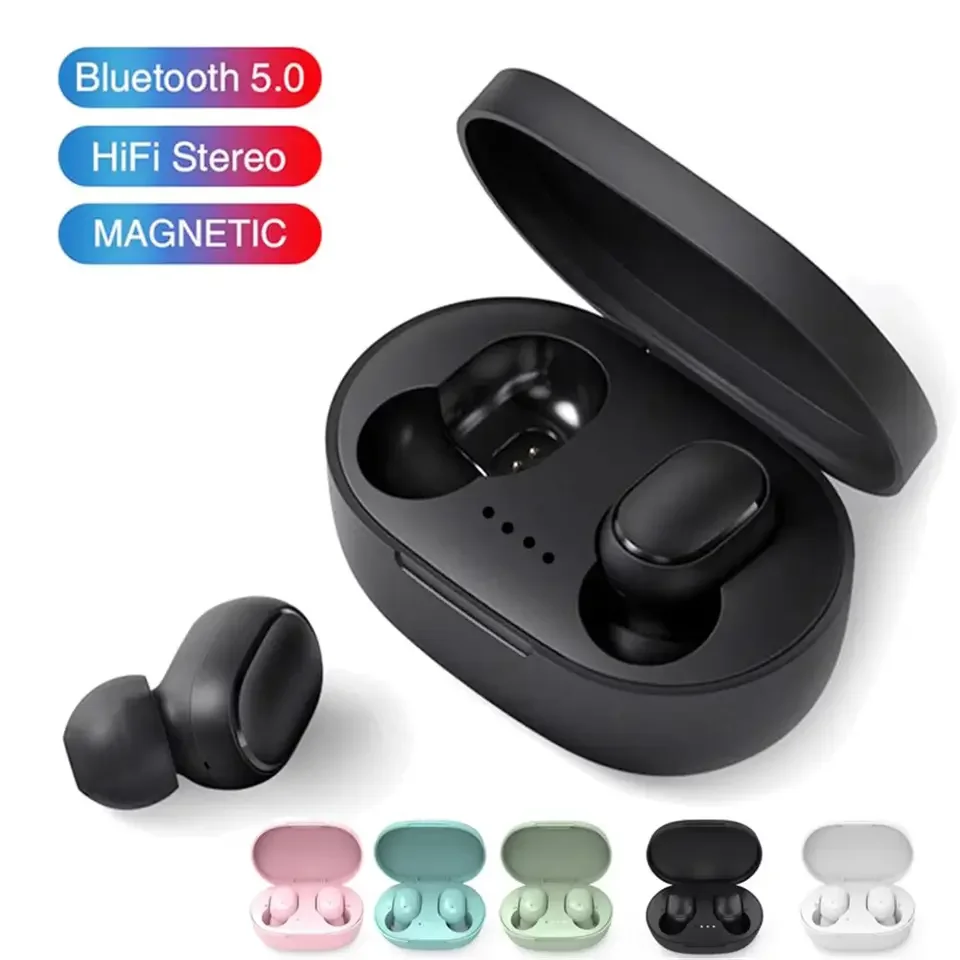 A6S TWS Wireless Bluetooth 5.1 Earbuds LED Digital Display Touch Control Earphone Mic Waterproof Sport Headset For Xiaomi Huawei photo 1