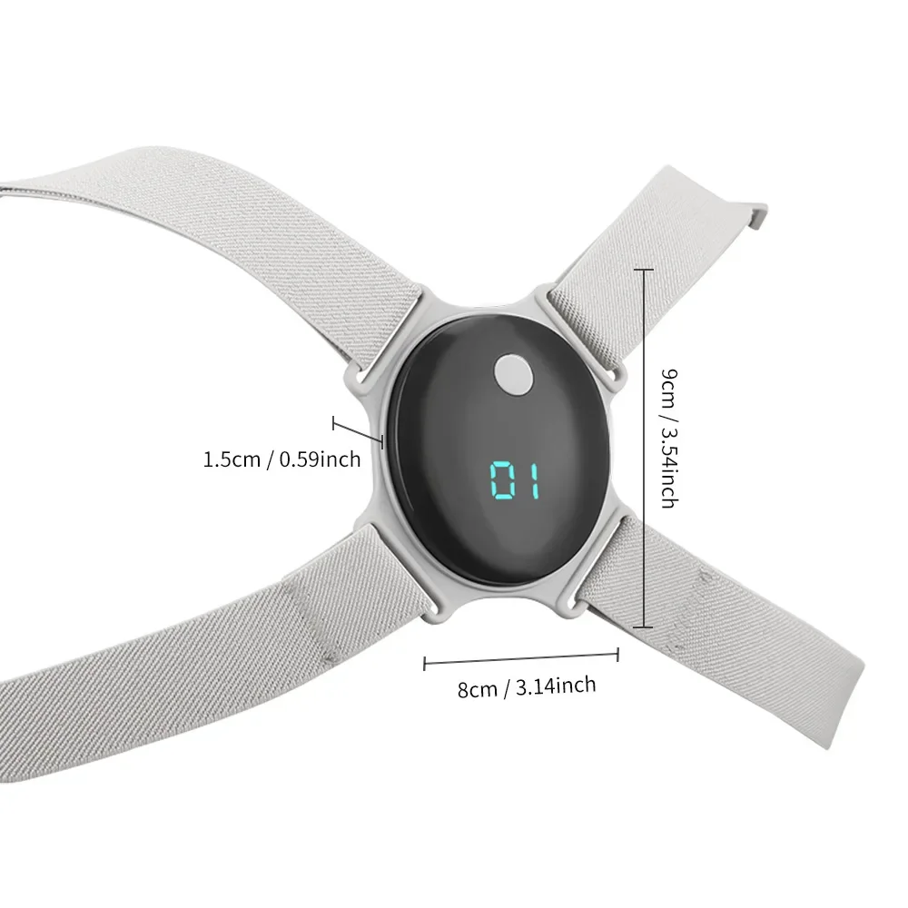 Smart Posture Corrector Vibration Reminder Anti Hunchback For Adult Child Smart Posture Belt photo 2