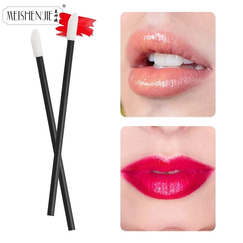 Wholesale 50/1000pcs Lip Brushes Applicators Eyelashes Brush Lipstick Brush Lip Gloss Applicator Wands Makeup Beauty Tool photo 4