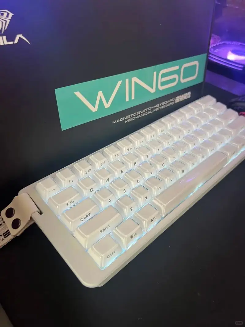 New Aula Win60/68he Magnetic Switch Keyboard 8000hz Gaming Keyboard Fps Low Latency Customizable Mechanical Keyboard E-Sport photo 4