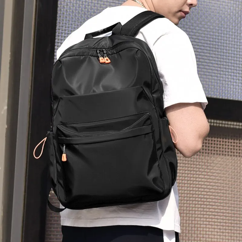 Classics Casual Large Capacity Laptop Backpack Multi Pocket Daypack USB Charging Port Travel School Bag with Top Handle photo 1