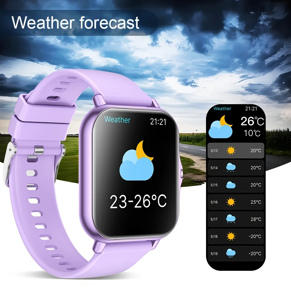 The Highly Sought-after Multi-functional Smartwatch of 2026 Features a Full Touch Display, Silicone Strap photo 5