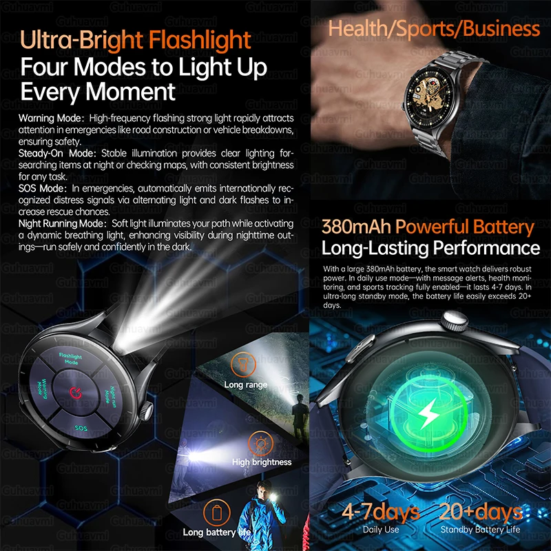 For XIAOMI 2025 New ECG+PPG Smartwatch Precise Uric Acid Blood Lipids Pressure Body Analysis Smart Watch Men BT Call NFC Watches photo 5