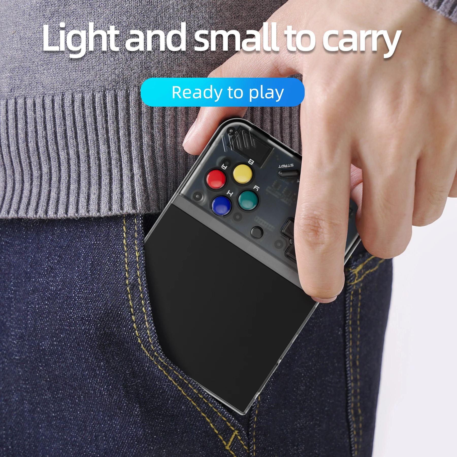 MIYOO Mini Plus Retro Pocket Emulator 3.5" OCA IPS Screen Handheld Console  3000mAh Multi Emulator Video Player for Miyoo35 photo 6