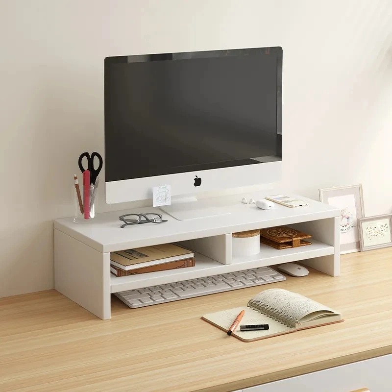 Monitor Riser Stand - Ergonomic Laptop Stand Desk Organizer Keyboard Storage photo 2
