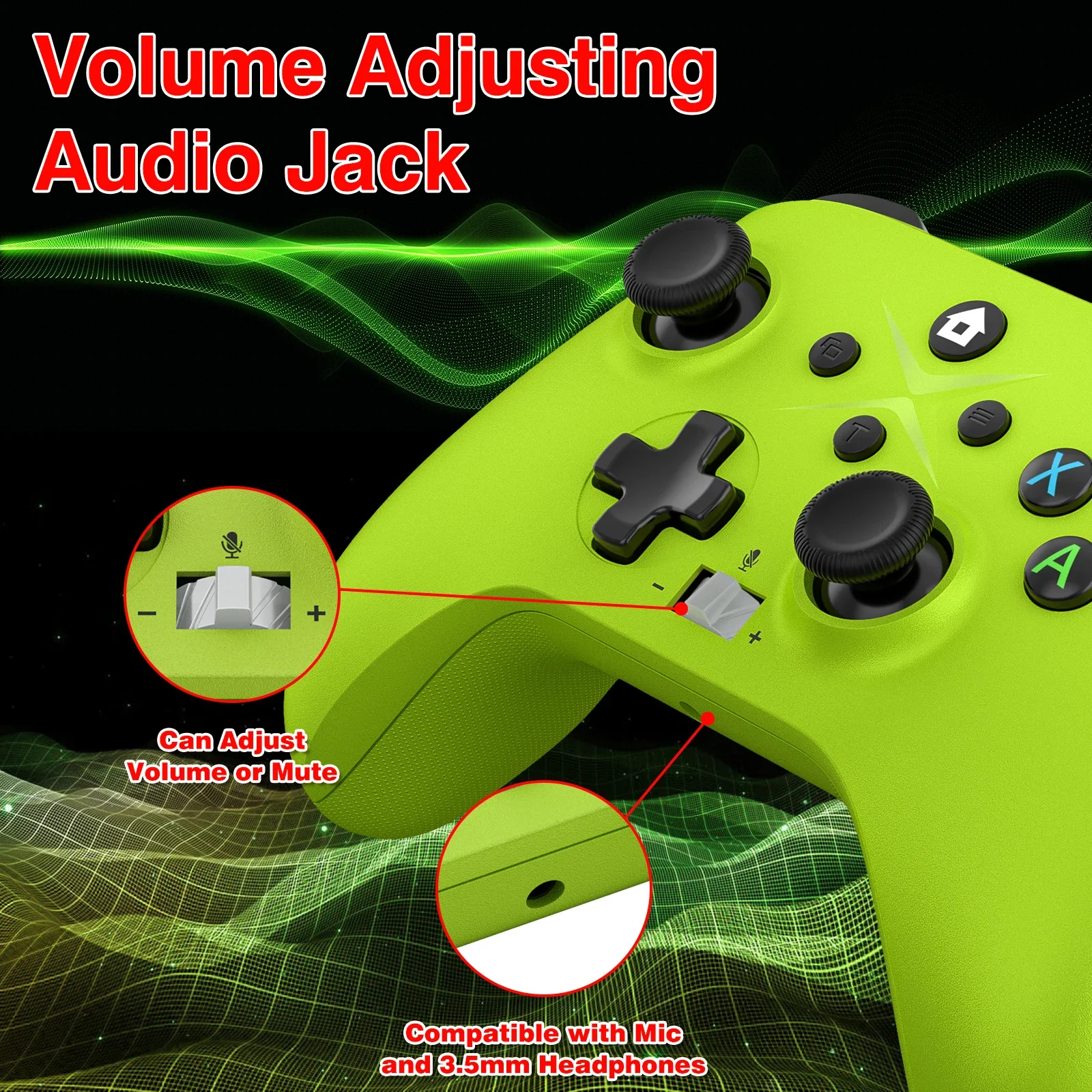 Wireless Gamepad For Xbox One/Xbox Series X/S/ Xbox Controller With Six-Axis Gyro Turbo Function Game Consoles Joystick photo 3